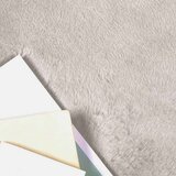  Faux Rabbit Fur Rug Olite Bež 60 x 90 cm Poliester | shoptok.hr
