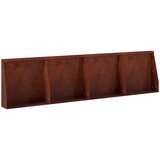  Zid za zadržavanje 4 kom. 40 x 12 x 50 cm Otporni čelik Rđa | shoptok.hr
