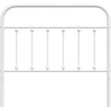  Metalno uzglavlje bijelo 107 cm | shoptok.hr