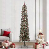 vidaXL Umjetno božićno drvce s stalakom Zelena 58 x 58 x 240 cm | shoptok.hr