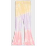 Sinsay Pamučne flare tajice s tie-dye uzorkom | shoptok.hr