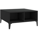 Furnova Klubska mizica črna 60x60x30 cm iverna plošča, (21915593) | Shoptok.si