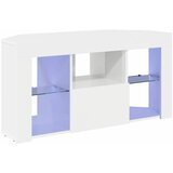  Kotni LED TV ormar Zidne Visoki sjaj bijela 100 x 40 x 50 cm | shoptok.hr