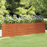 vidaXL Povišena vrtna gredica boja hrđe 320 x 40 x 77 cm čelik COR-TEN Cijene