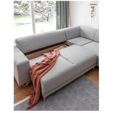 Miuform Svijetlo siva sklopiva/s prostorom za odlaganje kutna garnitura (s desnim kutom/u obliku slova L) Classy Sophie – | shoptok.hr