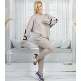 Pri Women's tracksuit loose sweatshirt + ribbed leggings CHICAGO | Shoptok.si