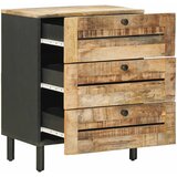  Noćni ormarić Prirodna 50 x 33 x 62 cm Čvrsto drvo manga | shoptok.hr