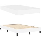  Krevetna konstrukcija Čista bijela 120 x 200 cm tkanina | shoptok.hr
