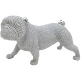 Schafer Schäfer stojeća dekorativna figura psa, srebrna, 28 cm, Bulldog | shoptok.hr