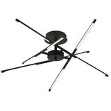 Rabalux luster Henli2, LED, 40W, 3000K, 66x66cm, Crni Cene