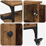  Kuhinjski kolica Staro drvo 87.5 x 39 x 84.5 cm | shoptok.hr