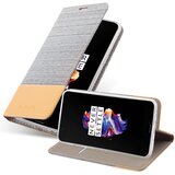 Cadorabo Ohišje, združljiv z OnePlus v svetlo sivo rjavi barvi - zaščitni pokrov z magnetnim zapiranjem, stoječo funkcijo in režo za kartico, (20596604) | Shoptok.si