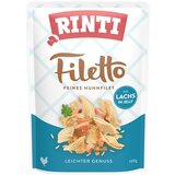 Rinti Filetto Pouch in Jelly 24 x 100 g - Piletina s lososom | shoptok.hr
