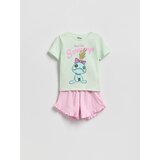 Reserved Komplet dvodijelne pidžame Lilo & Stitch - pepermint-zeleno | shoptok.hr