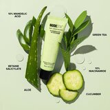Nudestix Nudeskin Tight & Bright Face Mask posvjetljujuća maska za lice za učvršćivanje kože lica 40 ml | shoptok.hr