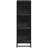  Ormar za knjige crni 33,5x33x107,5 cm izrađeno drvo | shoptok.hr