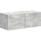  Set TV komoda 4 kom. Betonski sivi Konstruirano drvo | shoptok.hr