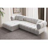Atelier Del Sofa ugaona garnitura petra left white | Eponuda.com