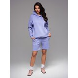 Ombre UNISEX sweatshirt set for couples hoodie + athleisure style shorts | shoptok.hr