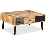  Stolić za kavu od masivne reciklirane tikovine 90 x 65 x 40 cm | Eponuda.com