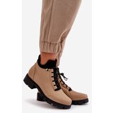 Boto Low Women's Boots Insulated Eco Leather Beige Erisabelle | ePonuda.com