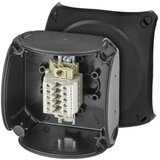 HENSEL 62000340 kućište za redne stezaljke 93.00 x 93.00 x 62.00 crna kom. Cijene