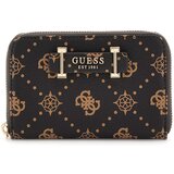 Guess Denarnice Silia Slg Medium Zip Around Kostanjeva Cene