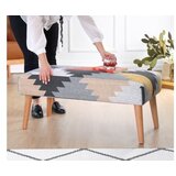 Atelier Del Sofa klupa Beshir v2, 91x42x46 cm, Šarena Cene