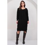 Trend Alacati Stili ženska haljina Alc-X14973, crna Cene