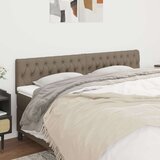  Posteljno vzglavje 2 kosa taupe 100x7x78/88 cm blago, (20793467) Cene