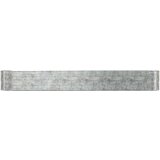 vidaXL Visoka greda srebrna 554x100x68 cm prašno premazano jeklo | Shoptok.si