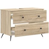  Kupaonski ormarić za sudoper BREDA Hrast sonoma 82 x 41 x 59 cm | shoptok.hr
