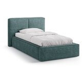 Micadoni Tirkizni tapecirani krevet s prostorom za odlaganje s podnicom 90x200 cm Darren – | shoptok.hr