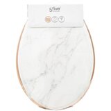 Five WC DASKA LEA MDF/HDF, BIJELA | shoptok.hr