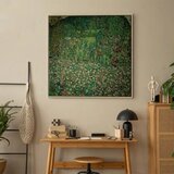  Slika - Gustav Klimt – Gartenlandschaft mit Bergkuppe 60x60 U prirodnom drvenom okviru | shoptok.hr