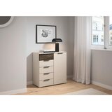 Premium Living Komoda Sajo, Barva Šampanjca, Barva Hrasta | Shoptok.si