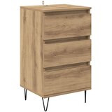  Kreveta Umjetnički hrast 40 x 35 x 70 cm Obrađeno drvo i čelik | shoptok.hr