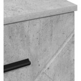  Noćni ormar Beton siva 38 x 38 x 66 cm Konstruirano drvo | shoptok.hr