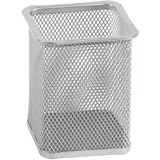 za olovke metalna žica četvrtasta 8x8x9,8cm LD01-39 Fornax srebrna
