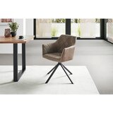 MID.YOU NASLANJAČ, kovina, tekstil črna, bež | Shoptok.si