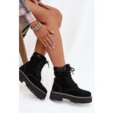 Big Star Suede women s work boots laced | Shoptok.si