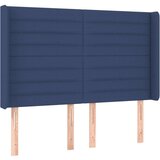  Uzglavlje plavo 147 x 16 x 118/128 cm od tkanine | shoptok.hr