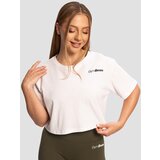 GymBeam Women‘s Limitless Cropped T-Shirt White | ePonuda.com