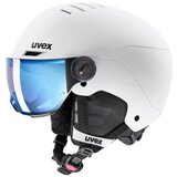 Kaciga UVEX ROCKET JUNIOR VISOR white-black mat S2 | Eponuda.com
