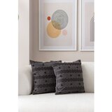 Mioli Decor Set dekorativnih jastučnica Tuffet, 43x43 cm, 2 komada, Crna | ePonuda.com