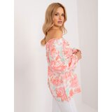 RUE PARIS Blouse-WN-BZ-8281.22-peach | Shoptok.si