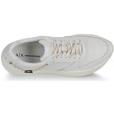 Armani Exchange Nizke superge CHER Bela | Shoptok.si