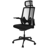 MID.YOU Pisarniški Stol Arceo B, Črna | Shoptok.si