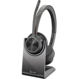 Poly 218476-02 naglavne slušalice i slušalice s ugrađenim mikrofonom Žičano i bežično Obruč za glavu Ured / pozivni centar USB Tip-A Bluetooth Postolje za punjenje Crno Cene