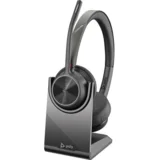 218476-02 naglavne slušalice i slušalice s ugrađenim mikrofonom Žičano i bežično Obruč za glavu Ured / pozivni centar USB Tip-A Bluetooth Postolje za punjenje Crno